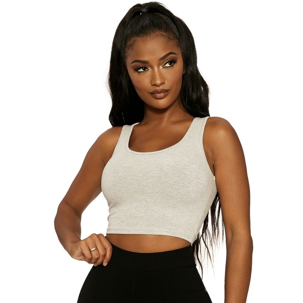 Naked wardrobe snatched crop top